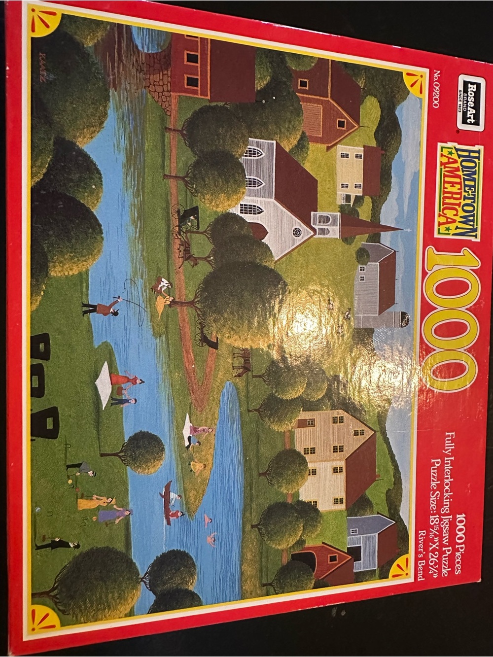 1000-Piece Jigsaw Puzzle (Red)